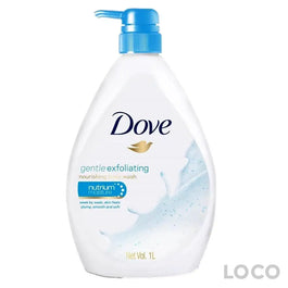 Dove Body Wash Exfoliating 1L - Bath &